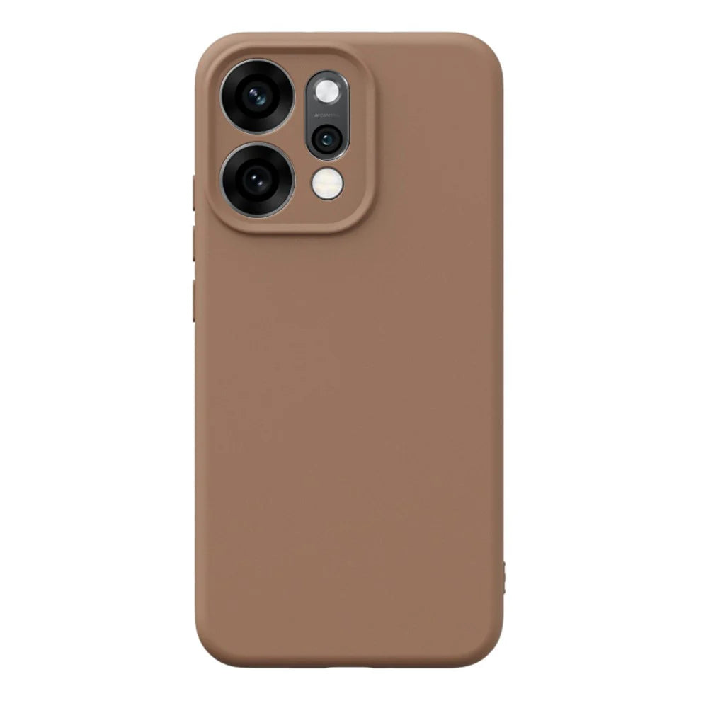 YCADEN For Oppo Reno14 Pro 5G (Global) Case Precise Cutouts TPU Phone Back Cover - Khaki