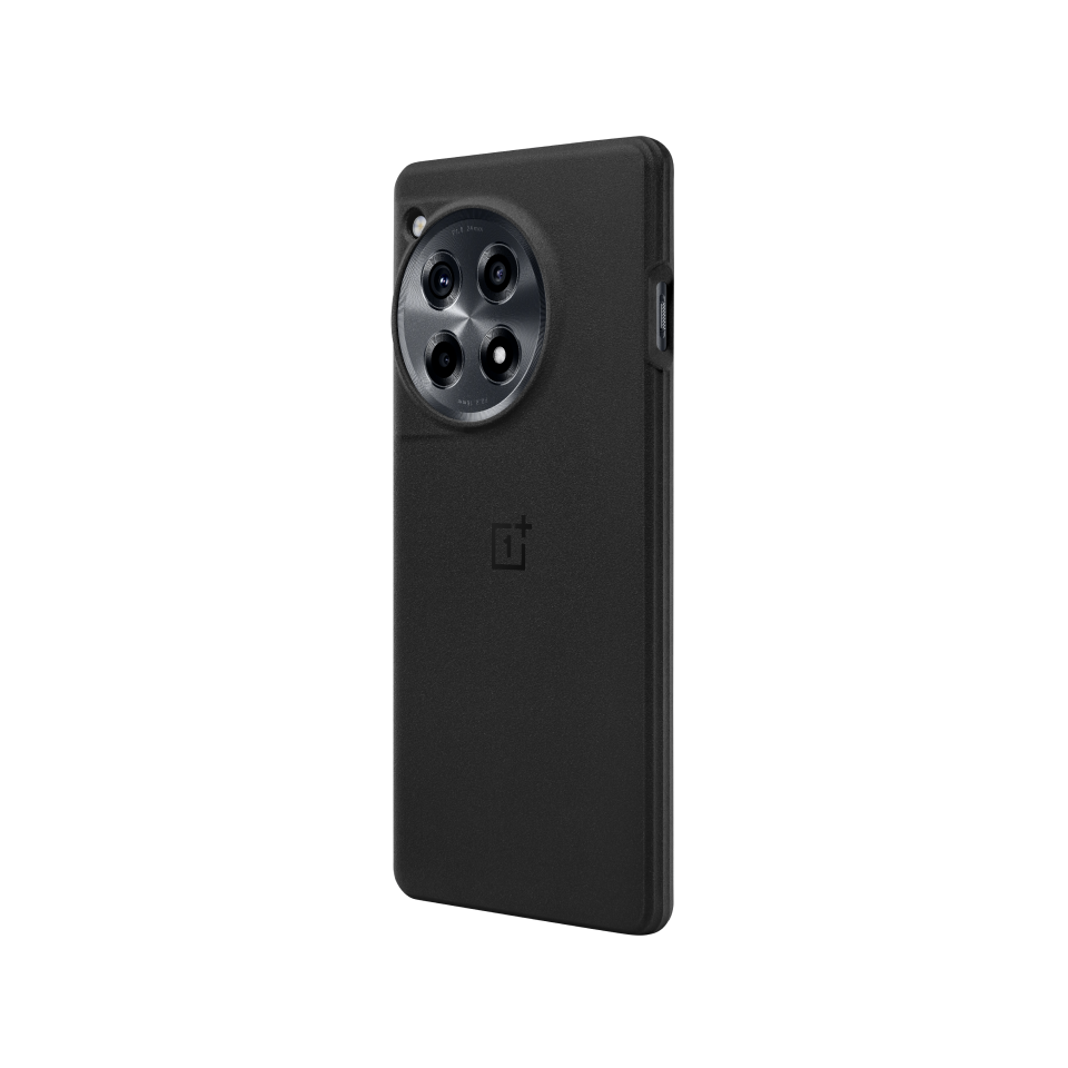 OnePlus 12R Sandstone Bumper Case Black