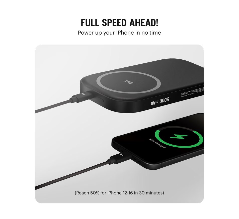 Loop Qi2-Certified MagSafe-Compatible Aluminium Power Bank