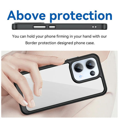 Oppo Reno 13 5G Transparent Acrylic Protective Back Case