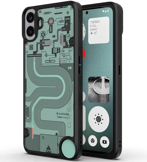 CMF Phone 1 By NOTHING Back Cover Case | CyBer-i Edition - Black