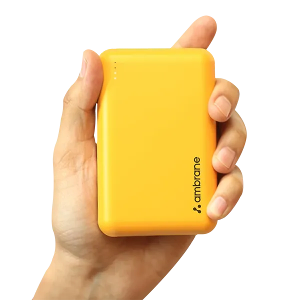 Ambrane Powerlit XL Lite 20000mAh Small Fast Charging Pocket Power Bank