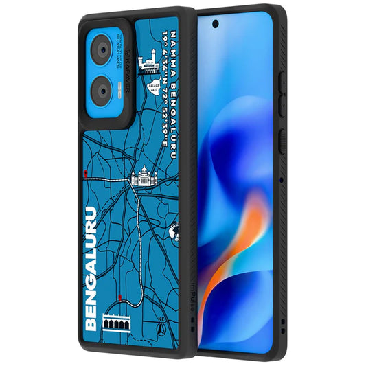 Motorola G96 5G Back Cover Case | GPS Edition (Bangalore) Impulse - Black