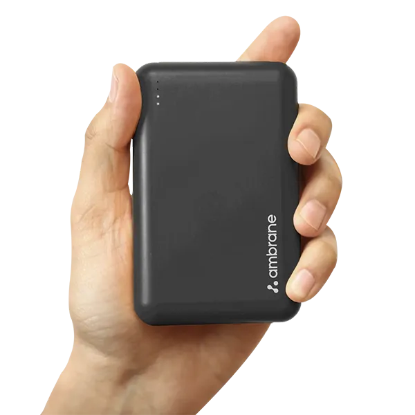 Ambrane Powerlit XL Lite 20000mAh Small Fast Charging Pocket Power Bank