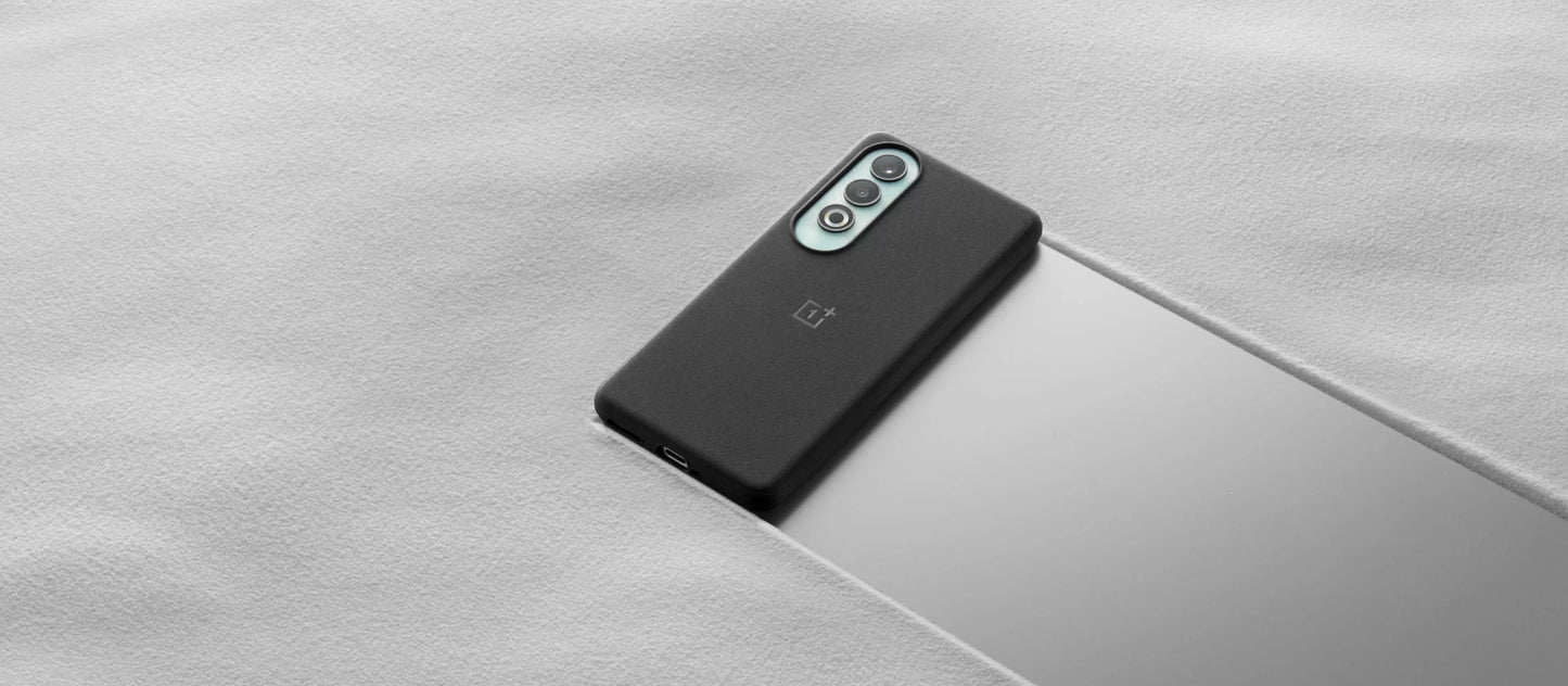 OnePlus Nord CE4 Sandstone Bumper Case Black