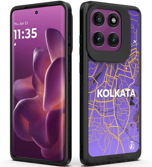 Motorola Edge 60 Pro Back Cover Case | GPS Edition (Kolkata) Mag X - Black