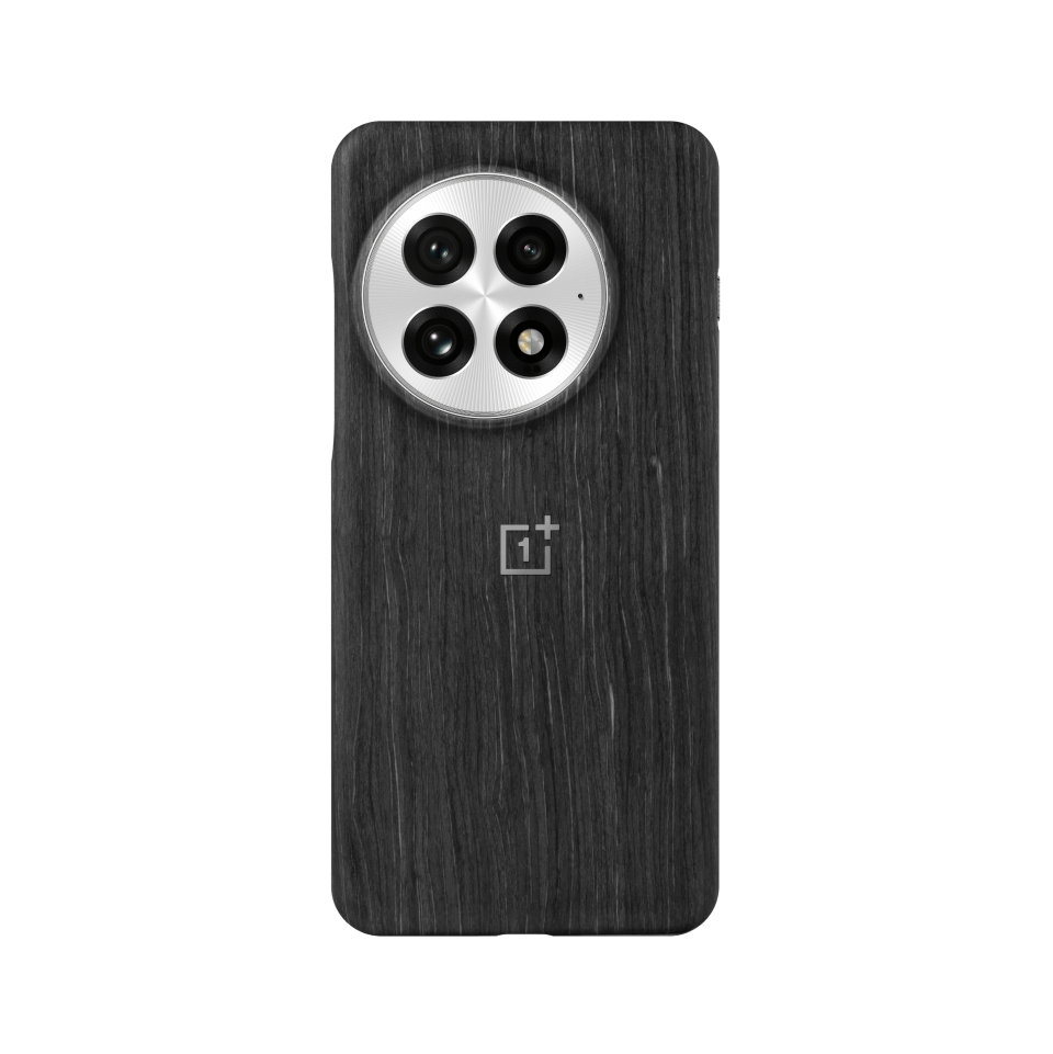 OnePlus 13 Wood Grain Magnetic Half-pack Case